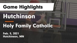 Hutchinson  vs Holy Family Catholic  Game Highlights - Feb. 5, 2021