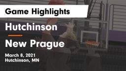 Hutchinson  vs New Prague  Game Highlights - March 8, 2021