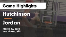 Hutchinson  vs Jordan  Game Highlights - March 12, 2021