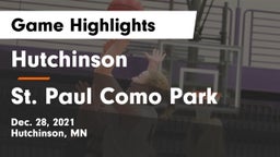 Hutchinson  vs St. Paul Como Park  Game Highlights - Dec. 28, 2021