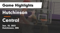 Hutchinson  vs Central  Game Highlights - Jan. 10, 2022