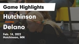 Hutchinson  vs Delano  Game Highlights - Feb. 14, 2022