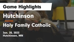 Hutchinson  vs Holy Family Catholic  Game Highlights - Jan. 20, 2023