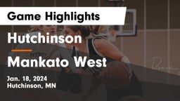 Hutchinson  vs Mankato West Game Highlights - Jan. 18, 2024