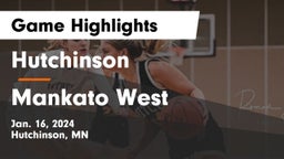 Hutchinson  vs Mankato West  Game Highlights - Jan. 16, 2024