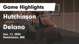 Hutchinson  vs Delano  Game Highlights - Jan. 11, 2024