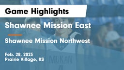 Shawnee Mission East  vs Shawnee Mission Northwest  Game Highlights - Feb. 28, 2023