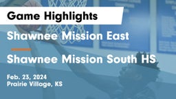 Shawnee Mission East  vs Shawnee Mission South HS Game Highlights - Feb. 23, 2024