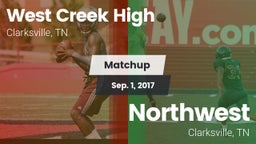 Matchup: West Creek High vs. Northwest  2017