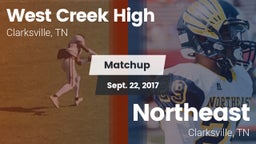 Matchup: West Creek High vs. Northeast  2017
