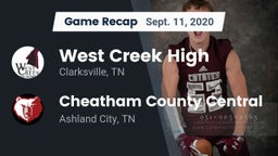 Recap: West Creek High vs. Cheatham County Central  2020