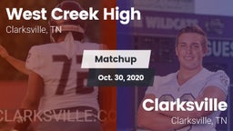 Matchup: West Creek High vs. Clarksville  2020
