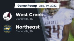 Recap: West Creek  vs. Northeast  2022