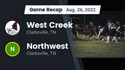 Recap: West Creek  vs. Northwest  2022