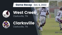 Recap: West Creek  vs. Clarksville  2022