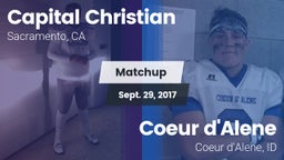 Matchup: Capital Christian Hi vs. Coeur d'Alene  2017