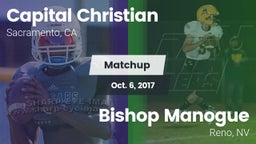 Matchup: Capital Christian Hi vs. Bishop Manogue  2017