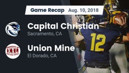 Recap: Capital Christian  vs. Union Mine  2018