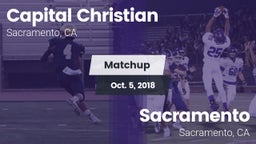 Matchup: Capital Christian Hi vs. Sacramento  2018