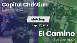 Matchup: Capital Christian Hi vs. El Camino  2019