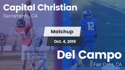 Matchup: Capital Christian Hi vs. Del Campo  2019