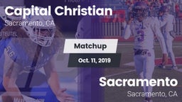 Matchup: Capital Christian Hi vs. Sacramento  2019