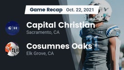 Recap: Capital Christian  vs. Cosumnes Oaks  2021