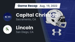 Recap: Capital Christian  vs. Lincoln  2022