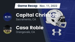 Recap: Capital Christian  vs. Casa Roble 2022