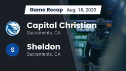 Recap: Capital Christian  vs. Sheldon  2023