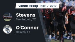 Recap: Stevens  vs. O'Connor  2019