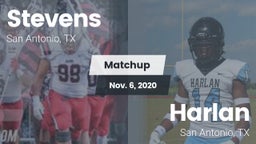 Matchup: Stevens  vs. Harlan  2020