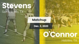 Matchup: Stevens  vs. O'Connor  2020