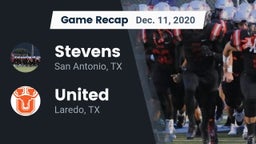 Recap: Stevens  vs. United  2020