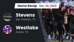 Recap: Stevens  vs. Westlake  2020