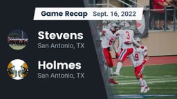 Recap: Stevens  vs. Holmes  2022