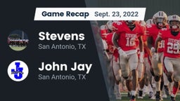 Recap: Stevens  vs. John Jay  2022