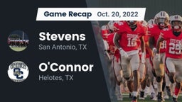 Recap: Stevens  vs. O'Connor  2022