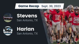 Recap: Stevens  vs. Harlan  2023