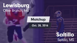 Matchup: Lewisburg vs. Saltillo  2016