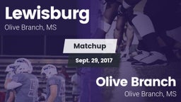 Matchup: Lewisburg vs. Olive Branch  2017