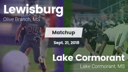 Matchup: Lewisburg vs. Lake Cormorant  2018