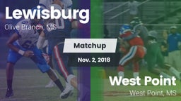 Matchup: Lewisburg vs. West Point  2018