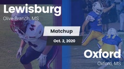 Matchup: Lewisburg vs. Oxford  2020