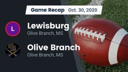 Recap: Lewisburg  vs. Olive Branch  2020