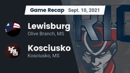 Recap: Lewisburg  vs. Kosciusko  2021