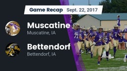 Recap: Muscatine  vs. Bettendorf  2017