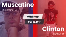 Matchup: Muscatine High vs. Clinton  2017
