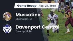 Recap: Muscatine  vs. Davenport Central  2018