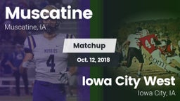 Matchup: Muscatine High vs. Iowa City West 2018
